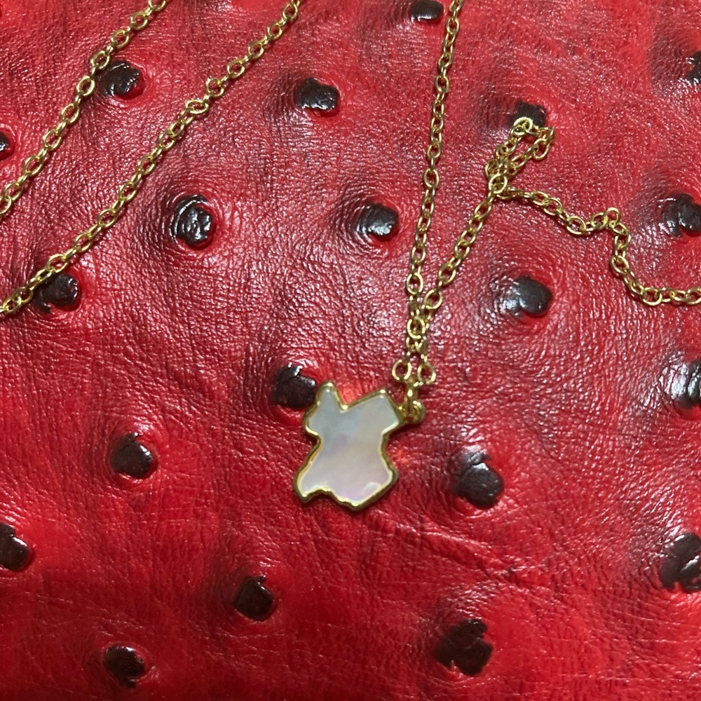 Lot of 4 Goldtone Necklaces - estate sale